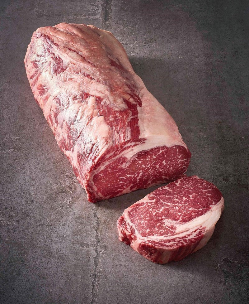 Beef Whole Ribeye Prime Grade 17lb 40+ Days Aged Ontario Grass-Fed