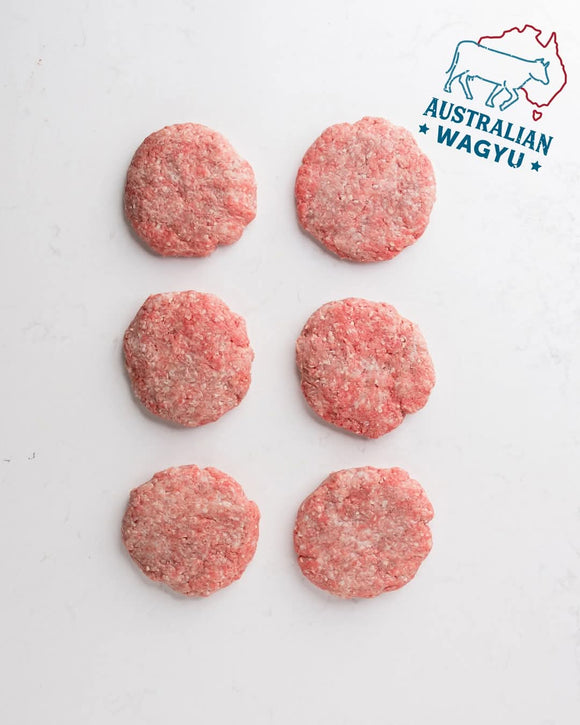 Beef - Australian Wagyu Burger Halal 6oz x 6 burgers