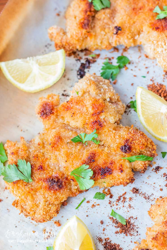 Poultry - Breaded, Flattened, Boneless, Skinless Chicken Thigh (3pcs) 1lb