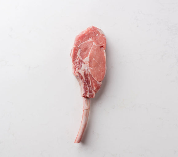 Veal - Tomahawk Chop Frenched Milk-Fed Halal 16oz
