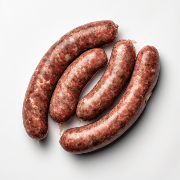 Beef - All Beef Sausage AAA Ontario Grass-Fed (4pcs) 1lb