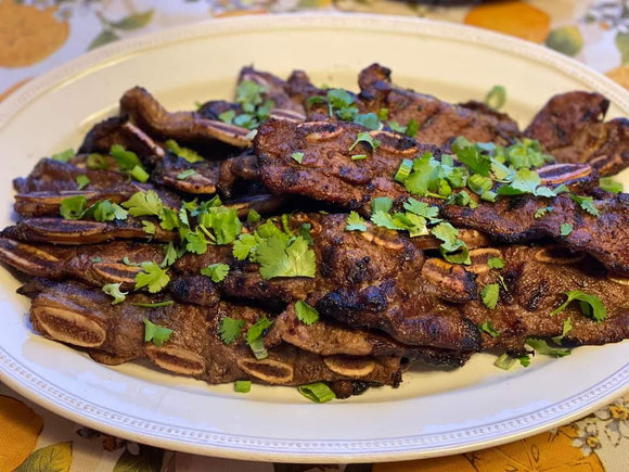 Beef - Miami or Kalbi-Style Ribs (1/4inch thickness) 6lb