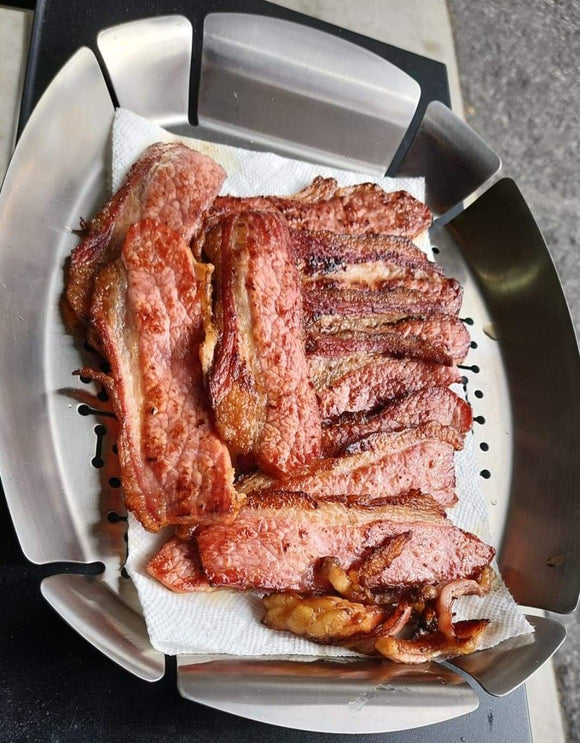 Veal - Bacon Slab Milk-Fed Halal 7lb