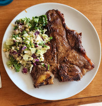 Beef - Porterhouse 26oz Black Angus 40+ Days Aged Grass-Fed Ontario