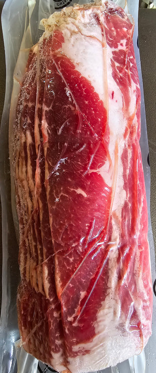Beef - Brisket (Beef) Bacon AAA 40+ Days Aged Ontario Grass-Fed Halal 11lb