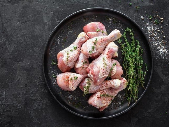 Poultry - Certified Organic Chicken Drumsticks Air-Chilled Free-Range Ontario 1lb