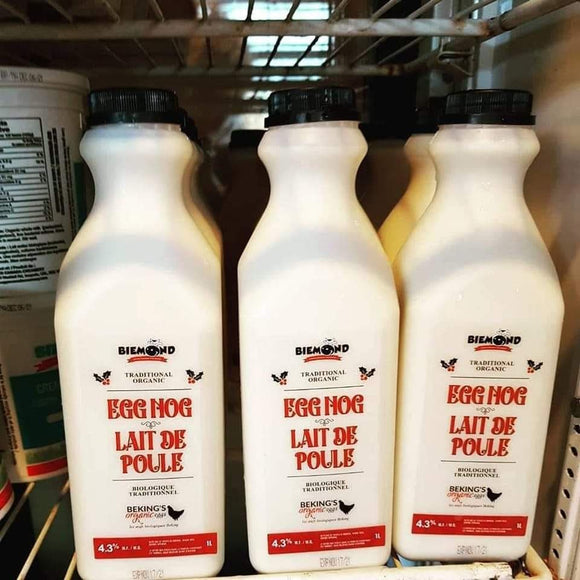 Organic Egg Nog 1L