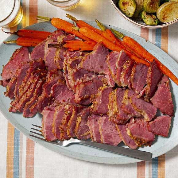 Beef - Cooked Corned Brisket Flat Grass-Fed Ontario 7lb