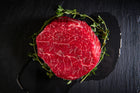Beef - Certified Organic Baseball Steak (Top Sirloin Thick-Cut) 8oz 40+ Days Aged Grass-Fed AAA Ontario