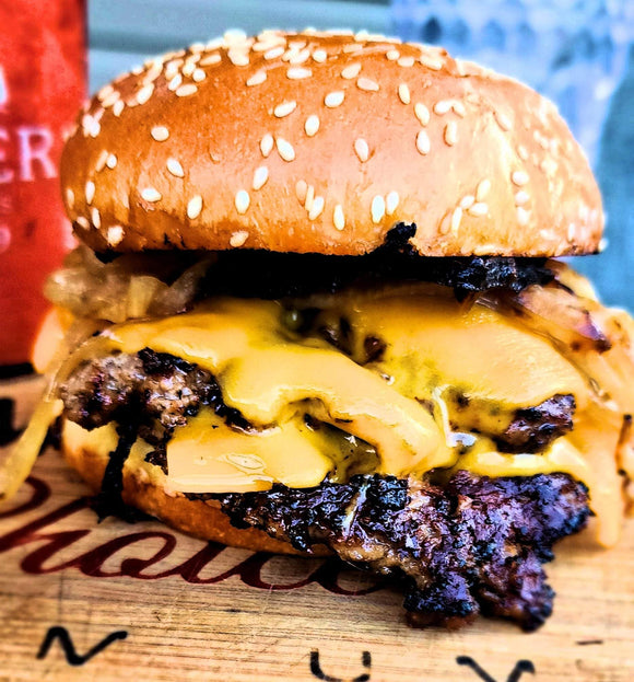 Beef - Wiser Black Angus Burgers 6oz Ontario Grass-Fed (4 pieces)