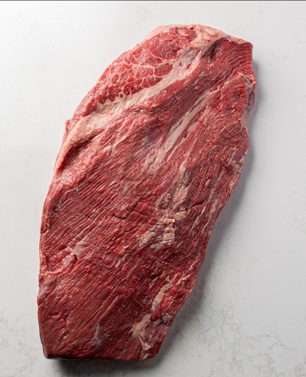 Beef - Brisket 60+ Days Aged Australian Wagyu F1 Grain-Fed & Finished HALAL Fully Trimmed 15lb