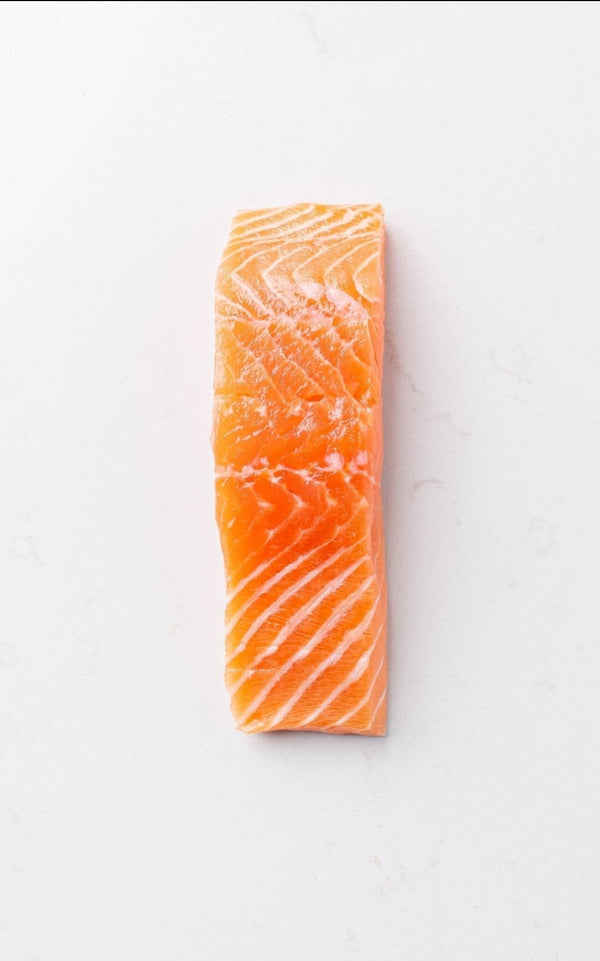 Seafood - Atlantic Salmon Boneless & Skinless Fillets 8oz each (5 per case)