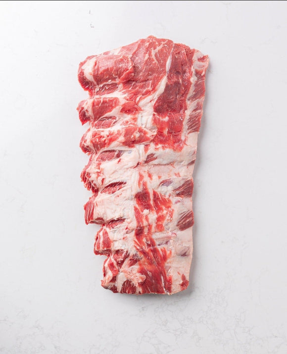 Beef - Back Ribs 40+ Days Aged AAA Ontario Grass-Fed (1 rack) 4lbs
