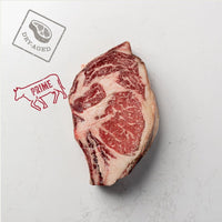 Beef - Ribeye Steak 20oz (Bone-In) Prime Grade 70+ Days Dry-Aged Grass-Fed Ontario