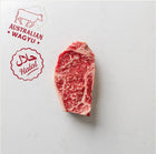 Beef - NY Striploin Steak Centre Cut Australian Wagyu F1 100% grain-fed & finished 60+ Days Aged HALAL 24oz