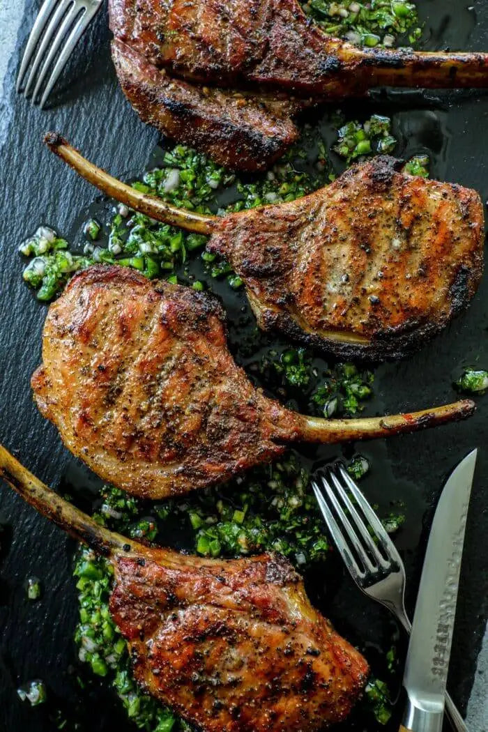 Pork - Tomahawk Pork Rack (Whole) 10lb | Wiser Meats