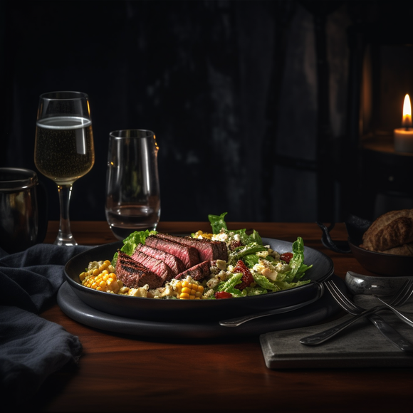 Beef - Flat Iron Steak 16oz Prime Grade 40+ Days Aged Ontario Grass-Fed