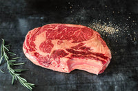 Beef - Ribeye Steak 16oz (Bone-In) Prime Grade 40+ Days Aged Grass-Fed Ontario