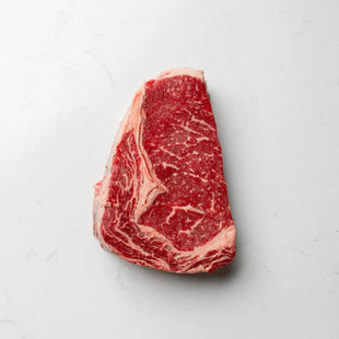 Beef - Ribeye Steak (Boneless) 10oz AAA 40+ Days Aged Grass-Fed Ontario