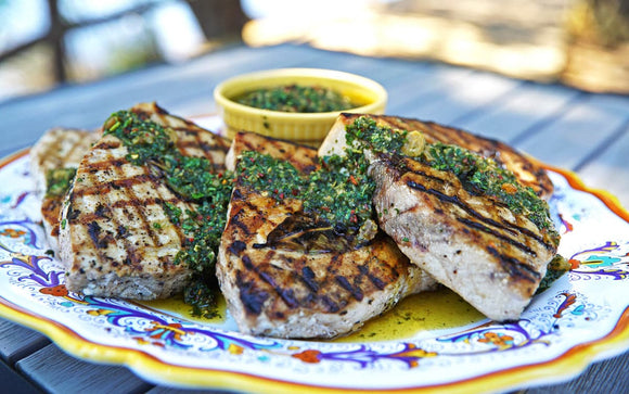 Wild-Caught Swordfish Steaks (7-14oz pcs) 5lb