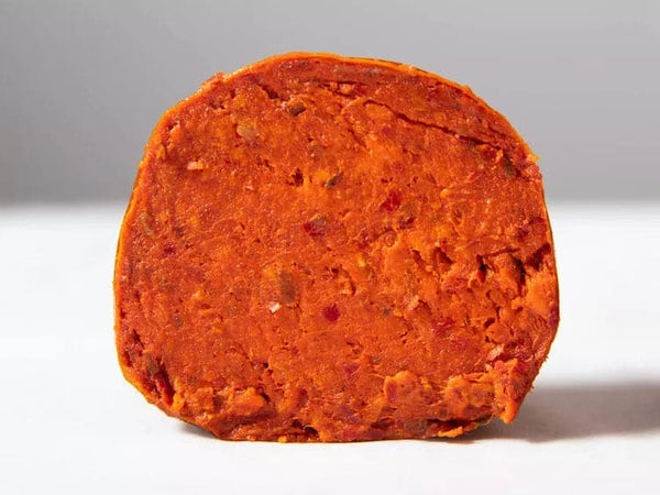 Lunch Meat - Njuda Spicy Spreadable Salami Nitrate-Free Gluten-Free Sliced 1lb