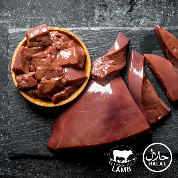 Lamb - Whole Liver Provimi Lamb Grass-Fed Ontario Halal 10lb