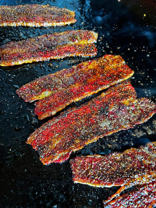 Beef - Beef (Brisket) Bacon AAA 40+ Days Aged Ontario Grass-Fed Halal 11lb