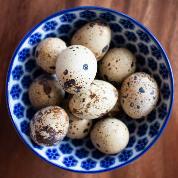 Poultry - Quail Eggs Washed 18 eggs per tray