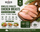 Poultry - Chicken Breasts Boneless Skinless IQF Ontario 6oz (21-23 pcs) 10lb