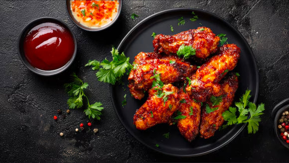 Poultry - Chicken Wings Split Fryer BRINED & Floured IQF Ontario (36-40 pcs) 6lb