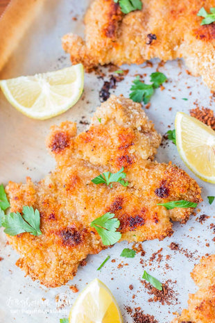 Poultry - Breaded, Flattened, Boneless, Skinless Chicken Thigh (3pcs) 1lb