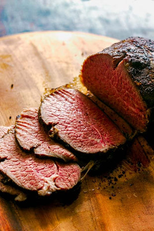 Beef - Eye of Round Roast 6lb 40+ Days Aged Black Angus Grass-fed