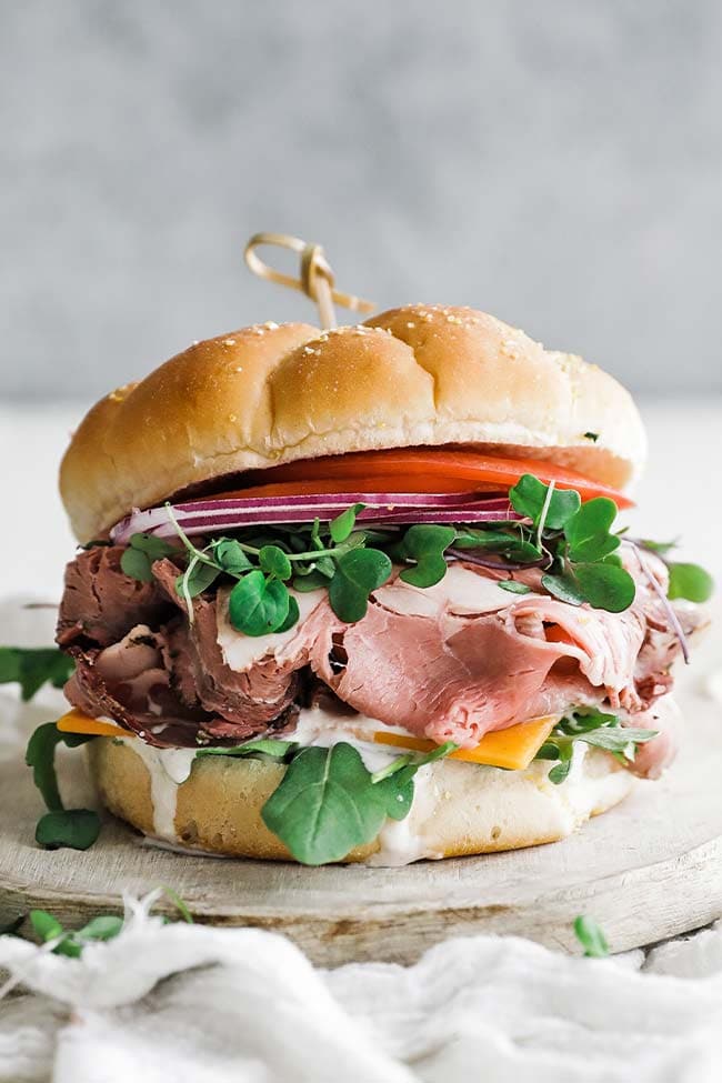 Lunch Meat - Roast Beef Nitrate-Free Gluten-Free Sliced 1lb