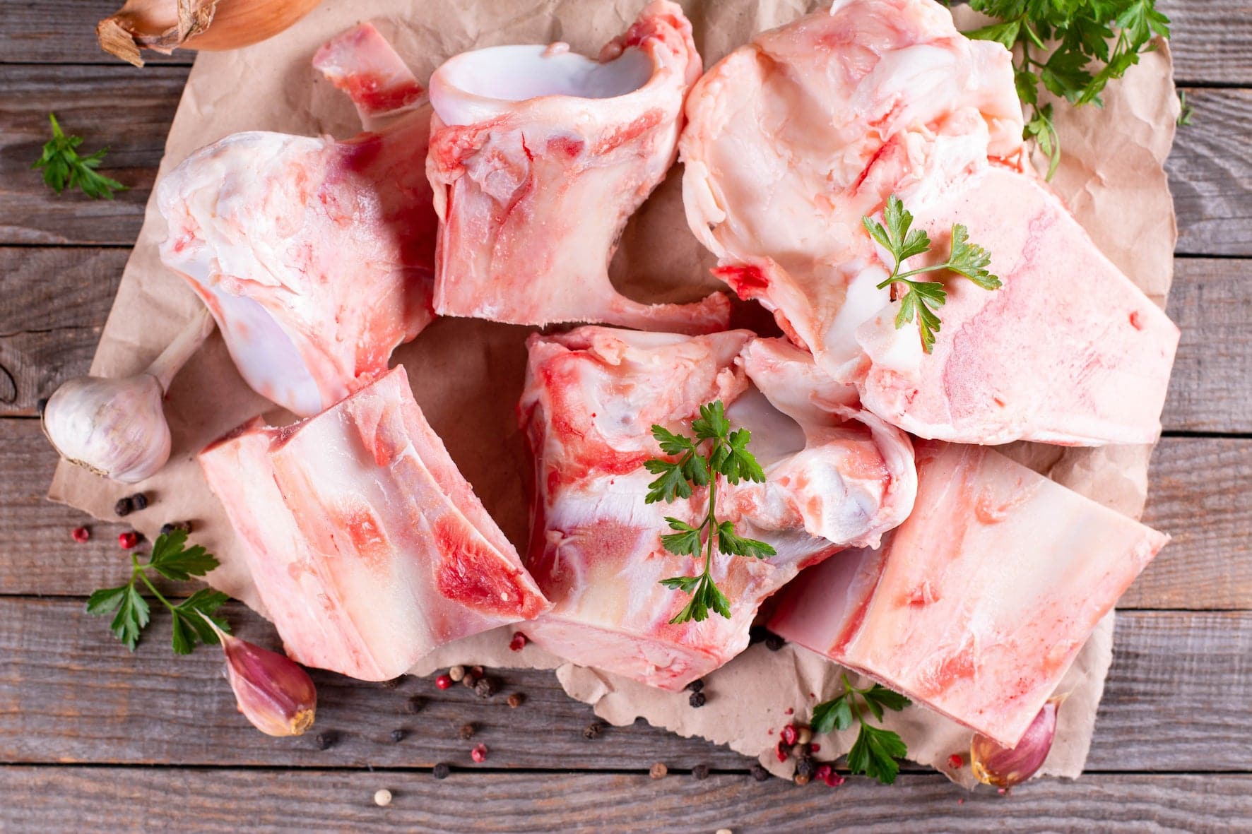 Beef - Soup Bones (From Veal) Grass-Fed Halal Ontario 50lb