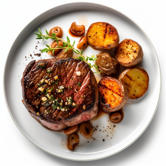 Beef - Filet Mignon 10oz 40+ Days Aged Grass-Fed AAA Ontario (2 per case)