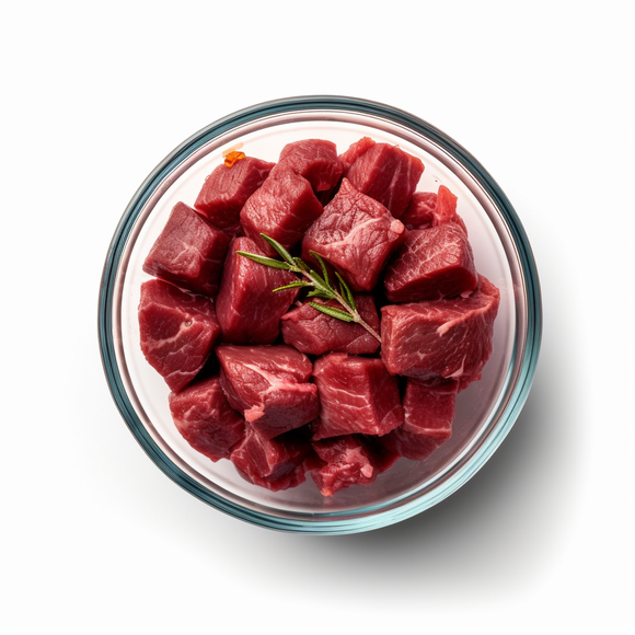 Game Meats - Elk Shoulder Meat (Diced) 1lb