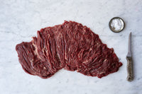 Beef - Whole Bavette (Flap Steak) 40+ Days Aged AAA Ontario Grass-Fed 2.5lb