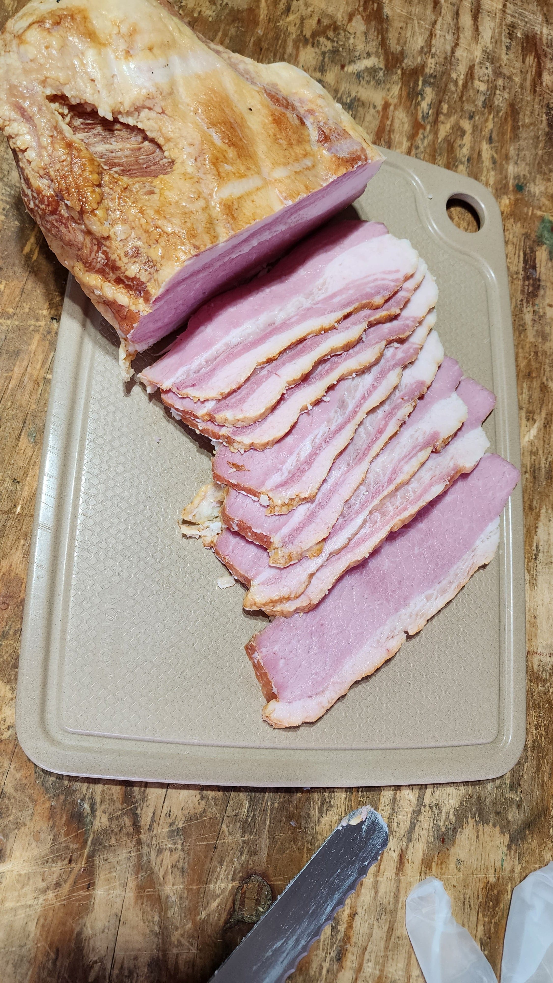 Veal Bacon Slab MilkFed Halal 12lb Wiser Meats