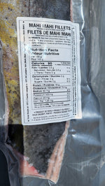 Seafood - Wild Peruvian Mahi Mahi Filet Skin-On 1.5lb