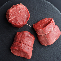 Beef - Filet Mignon 8oz Halal 40+ Days Aged AAA Ontario Grass-Fed (Sold in pairs)