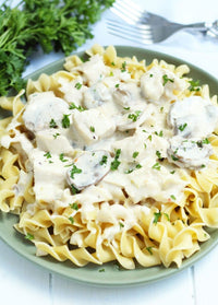 Poultry - Chicken Stroganoff (from breast) Halal 1lb