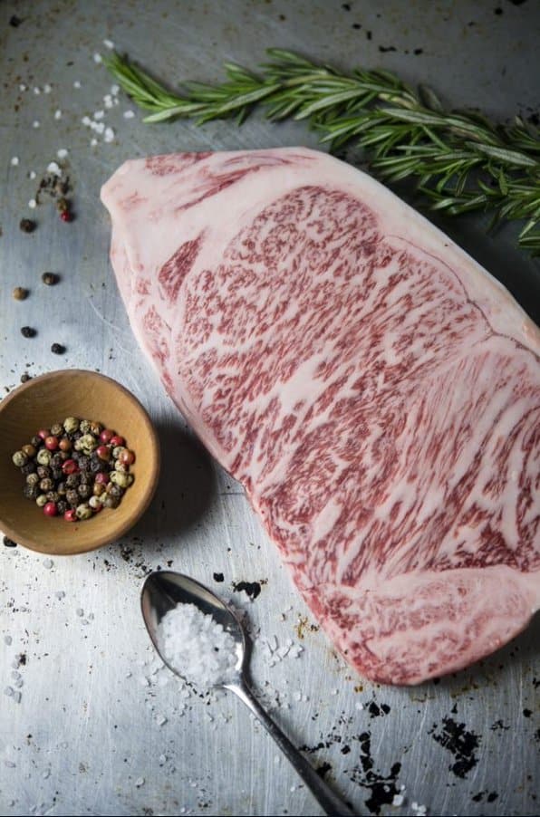 Beef - NY Striploin 12oz Japanese Wagyu A5 Miyazaki
