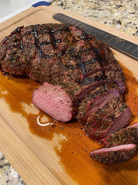Beef - Whole Tri-Tip (California Cut) AAA 40+ Days Aged Ontario Grass-Fed - Rough Trimmed 18lb