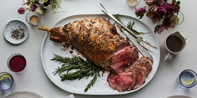 Lamb - Leg of Lamb (Bone-In) New Zealand Halal 5lb