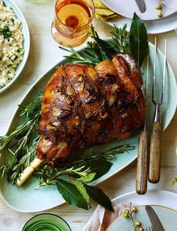 Lamb - Quebec Lamb Leg Bone-In Halal 8lb