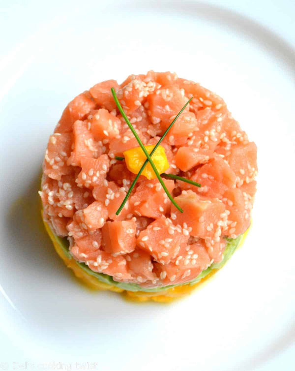 Seafood - Salmon Tartare Cubed (1lb)