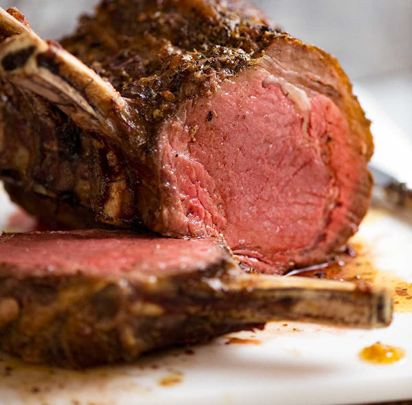 Beef - Prime Rib Roast (Bone-In) 10lb - AAA 40+ Days Aged Ontario Beef