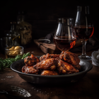 Poultry - Chicken Wings (Split with tip-off) Air-Chilled Ontario 40lb