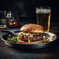 Game Meats - Bison Burger 6oz x 25 burgers (Full Case)