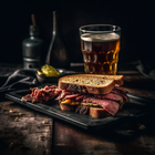 Lunch Meat - Montreal-Style Smoked Meat Nitrate-Free Sliced 1lb